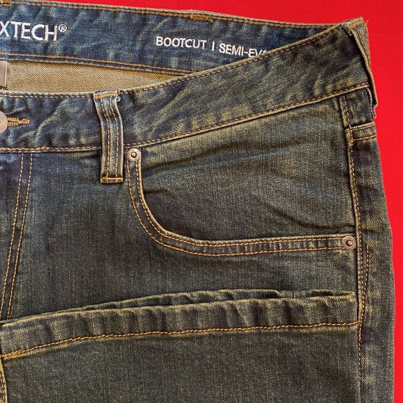 Denver Hayes men’s boot cut flex tech jeans - Picture 2 of 5